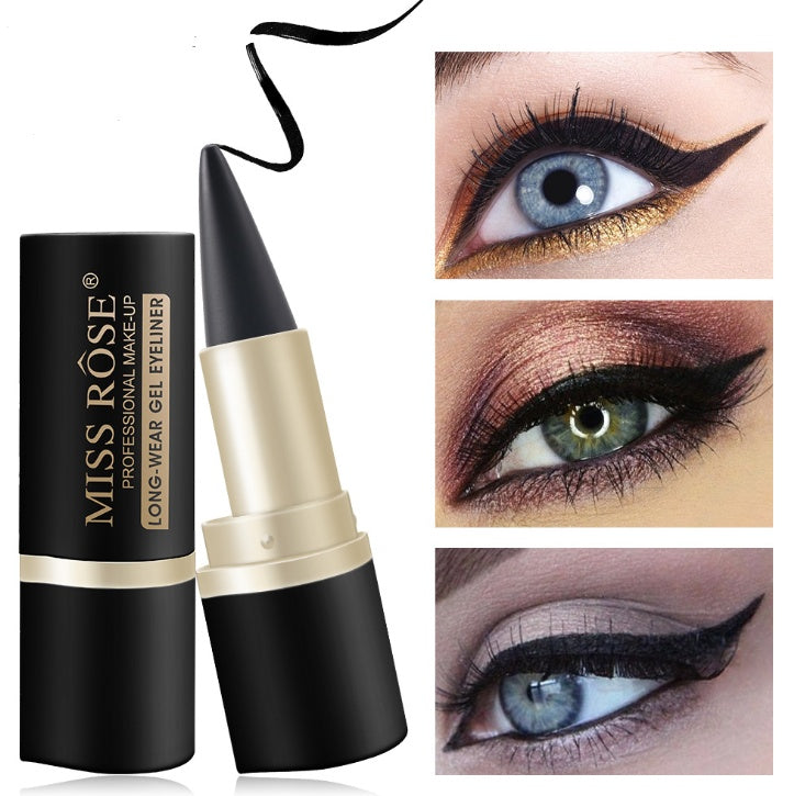 Ūdensizturīgs Black Eyeliner Liquid Eye Liner Pencil Gel Beauty Makeup Kosmētiskās Skropstas Ūdensizturīgs Eye Liner Aplauzuma rīks