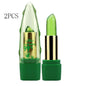 Aloe Vera Gel Color Changing Lipstick Gloss  Moisturizer Anti-drying Desalination Fine-grain Lip Blam Care