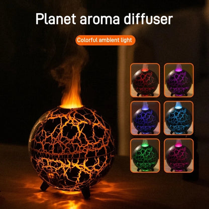 Creative Planet krāsains atmosfēras lampas USB mitrinātājs 200 ml ūdens tvertne var pievienot ēteriskās eļļas mājsaimniecības mini aromātu difuzoru